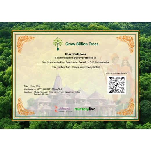 Trees for Shree Ram Katha by Ram Parivar – Planting