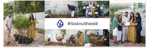 A Love Story Rooted For TREEMendous Wedding: #SaAnu Shaadi