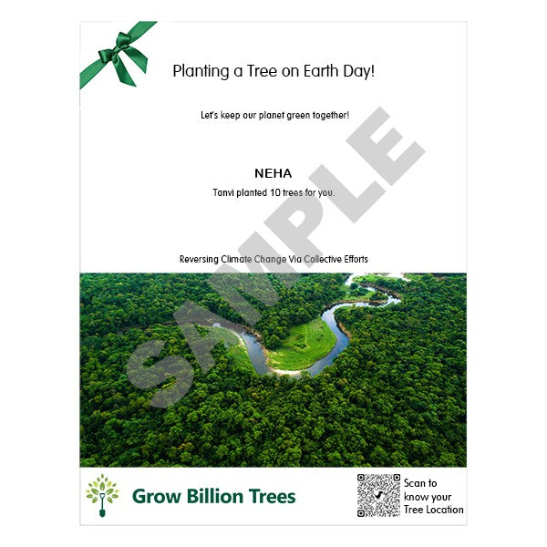 Trees for Earth Day (22nd Apr)