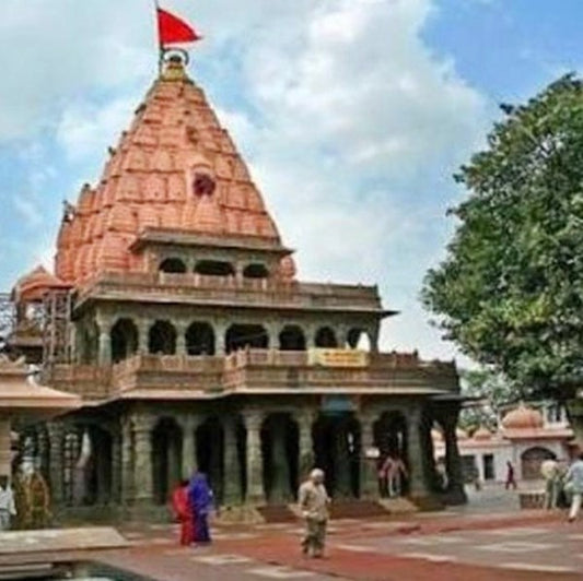Trees for Navratri near Mahakal Ujjain