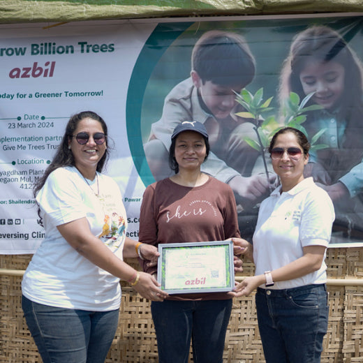 Pune Urban Forest - Koregaon Mul, Pune – Planting