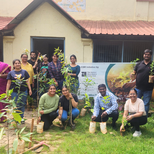 “Leafy Legacies: Weber Shandwick Bangalore’s Journey Toward Urban Sustainability” – 6 months