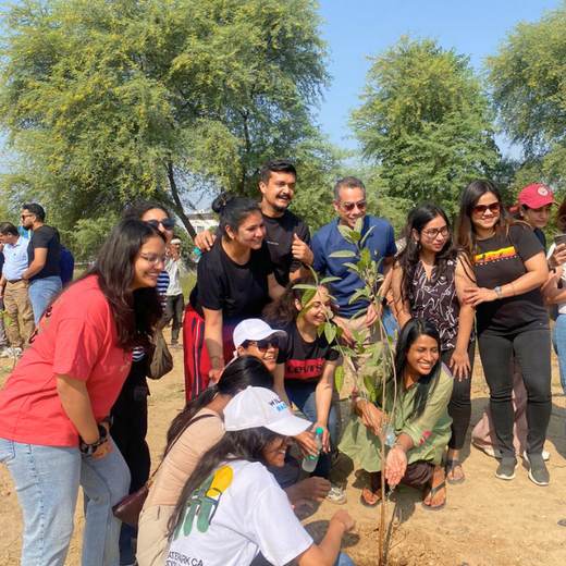 "Weber Shandwick Gurugram: Cultivating Urban Forests for Employee Bonding" – 6 months