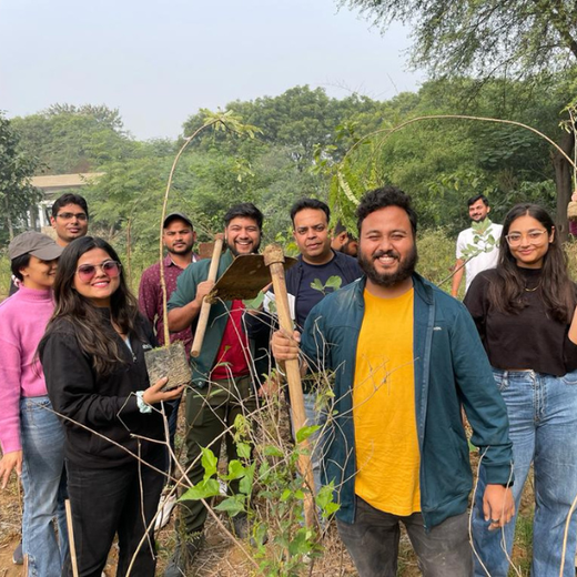 ECSO Global Pvt Ltd: Fostering a Greener Future with Urban Forests – Planting