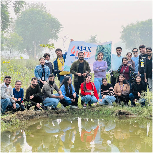 Max Life Insurance's Urban Forest Initiative: A Breath of Fresh Air for Delhi – Planting