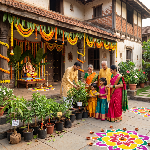 Trees for Ganesha Festival: Eco-Friendly Celebration Gifts