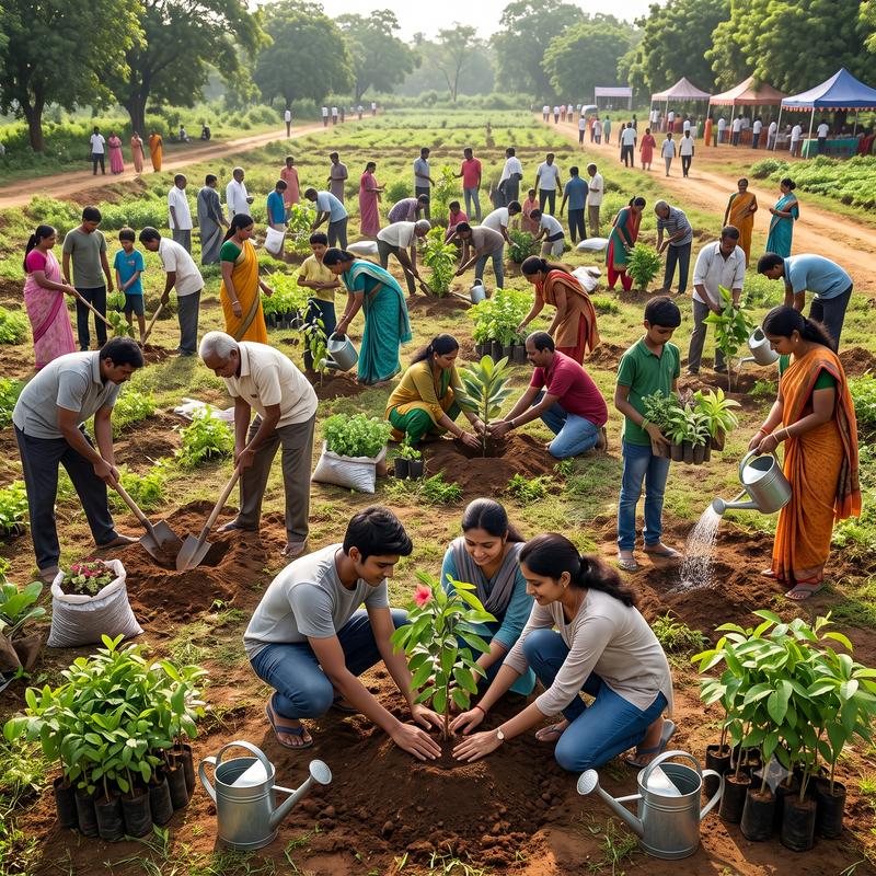 Trees for a Greener Tomorrow - by Mahindra Lifespaces