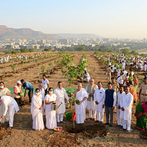 Trees for Mahavir Jayanti