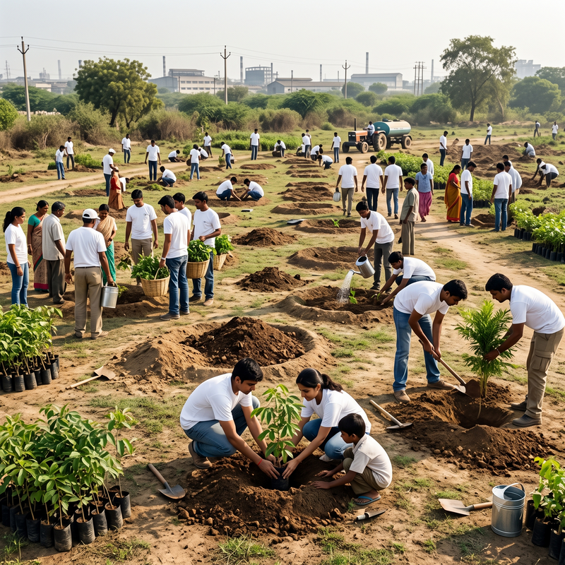 Trees for Reducing Carbon Footprint