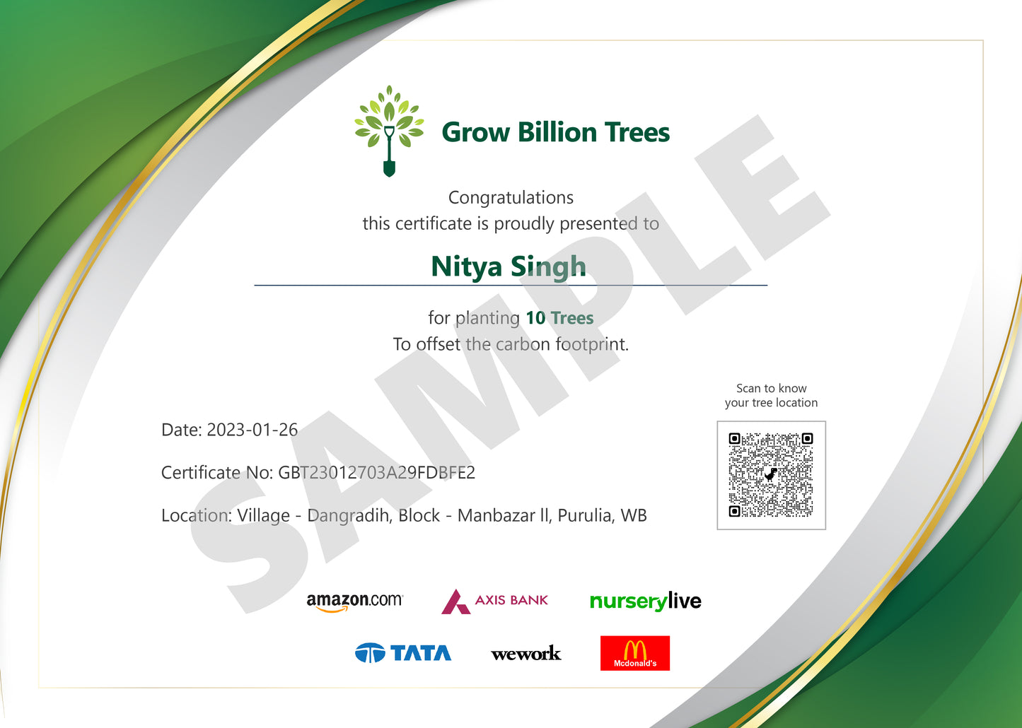 Trees for New Beginnings - 2023